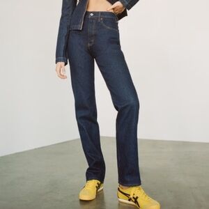 Abercrombie & Fitch 90’s Straight Ultra High Rise Blue Jeans